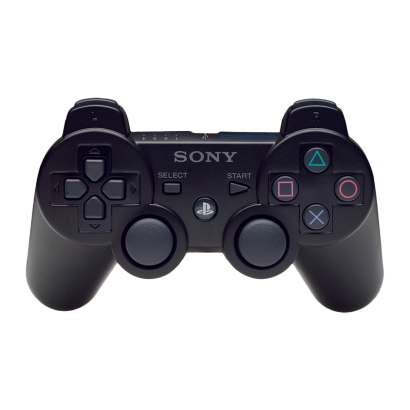 Геймпад Бездротовий Sony PlayStation 3 DualShock 3 Black Б/У - Retromagaz