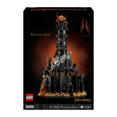 Конструктор Lego Володар Кілець Барад-Дур Icons 10333 Новий - Retromagaz