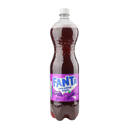 Напиток Fanta Grape Zero Sugar 1.25L - Retromagaz