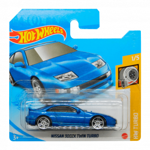 Машинка Базова Hot Wheels Nissan 300ZX Twin Turbo Turbo 1:64 GRY55 Blue - Retromagaz