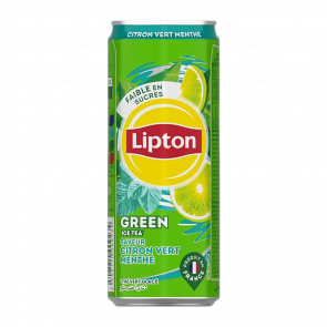 Чай Холодний Lipton Green Mint Sleek 330ml - Retromagaz