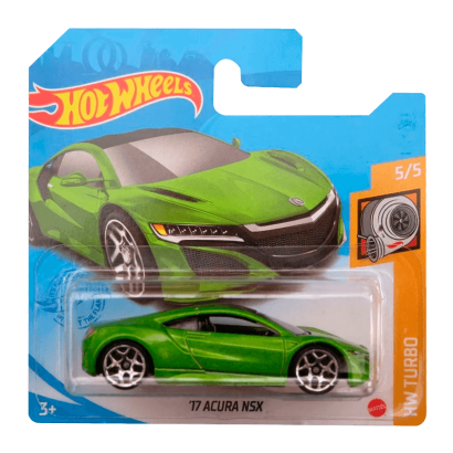 Машинка Базова Hot Wheels '17 Acura NSX Turbo 1:64 GTC58 Green - Retromagaz