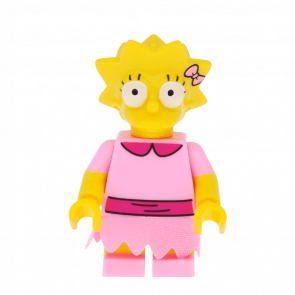 Фігурка Lego The Simpsons Lisa Simpson with Bright Pink Dress Cartoons sim030 Б/У