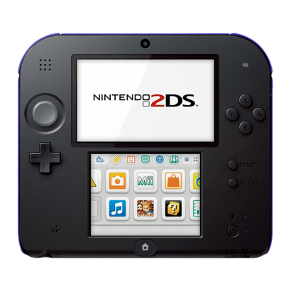 Консоль Nintendo 2DS Модифицированная 32GB Black Blue + 10 Встроенных Игр Б/У - Retromagaz