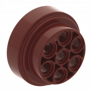 Колесо Lego Диск 31mm D. x 15mm 60208 4513904 4539085 6030706 Dark Red 10шт Б/У - Retromagaz