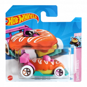 Машинка Базова Hot Wheels Donut Drifter Treasure Hunts Swert Riders 1:64 HKK97 Orange - Retromagaz