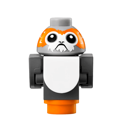 Фігурка Lego Повітря Porg Star Wars Animals Porg02 Dark Bluish Grey Б/У - Retromagaz