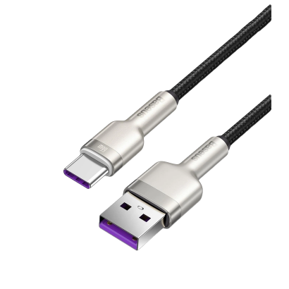 Кабель Baseus Cafule Series Metal 66W USB 2.0 - USB Type-C 1m - Retromagaz