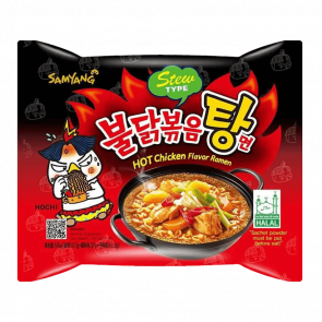 Локшина Samyang Buldak Hot Chicken Flavor Ramen Stew Type Гостра 145g