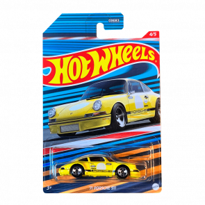 Тематична Машинка Hot Wheels '71 Porsche 911 Racing Circuit 1:64 HDG72 Yellow - Retromagaz