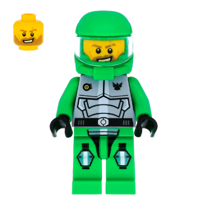 Фигурка Lego Galaxy Squad Chuck Stonebreaker Space gs009 Б/У - Retromagaz