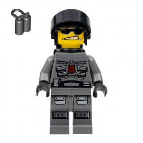 Фігурка Lego Space Police 3 Officer 2 Air Tanks Space sp095 Б/У