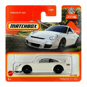 Машинка Велике Місто Matchbox Porsche 911 GT3 Highway 1:64 HVP19 White - Retromagaz