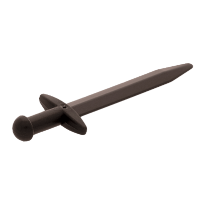 Оружие Lego Меч 2шт Greatsword Pointed 18031 98370 6093534 6000177 Pearl Dark Grey Б/У - Retromagaz