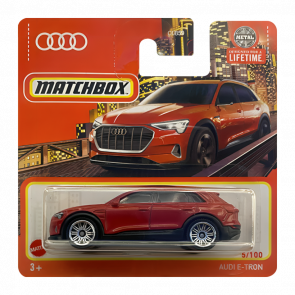 Машинка Большой Город Matchbox Audi e-tron Metro 1:64 HVN88 Red - Retromagaz