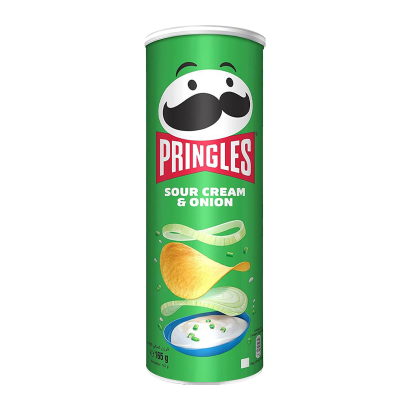 Чіпси Pringles Sour Cream & Onion 165g - Retromagaz