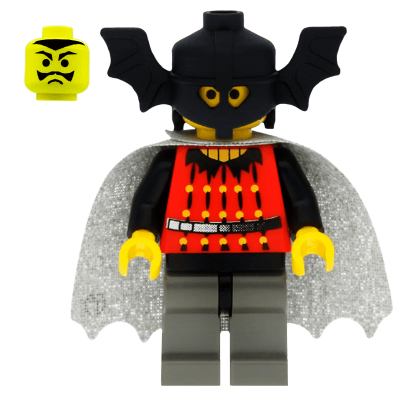 Фігурка Lego Fright Knights Bat Lord with Cape Castle cas022 Б/У - Retromagaz