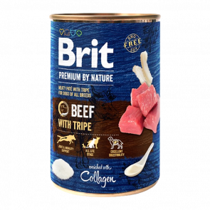 Влажный Корм для Собак Brit Premium By Nature Говядина 400g