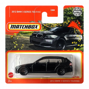 Машинка Велике Місто Matchbox 2012 BMW 3 Series Touring Highway 1:64 HFR27 Black - Retromagaz