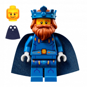 Фігурка Lego Denizens of Knighton King Halbert Blue Crown Nexo Knights nex100 Б/У