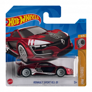 Машинка Базовая Hot Wheels Renault Sport R.S. 01 Super Treasure Hunt STH Turbo 1:64 HKL21 Red - Retromagaz