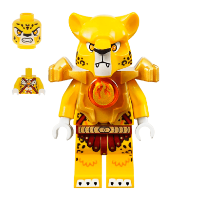 Фігурка Lego Leopard Tribe Lundor Legends of Chima loc081 Б/У - Retromagaz