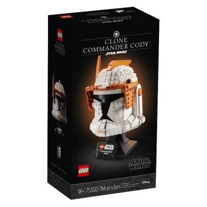 Конструктор Lego Clone Commander Cody Helmet Star Wars 75350 Новый - Retromagaz