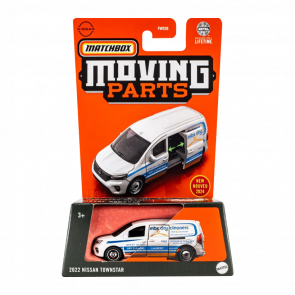 Тематична Машинка Matchbox 2022 Nissan Townstar Moving Parts 1:64 FWD28/HVM91 White - Retromagaz