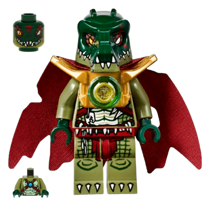 Фигурка Lego Crocodile Tribe Cragger Legends of Chima loc024 1 Б/У - Retromagaz