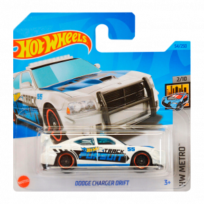 Машинка Базовая Hot Wheels Dodge Charger Drift Metro 1:64 HKJ69 White - Retromagaz