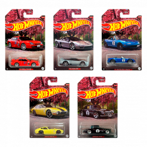 Набір Тематична Машинка Hot Wheels Japanese Classics 2023-1 ND510 5шт - Retromagaz