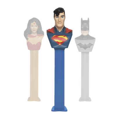 Цукерки Жувальні PEZ DC Justice League в Асортименті 2 Pieces з Іграшкою 16.4g - Retromagaz