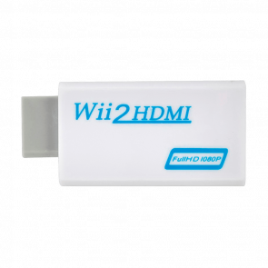 Адаптер RMC Wii Converter HDMI 1.4 + Jack 3.5 - AV Multi Out White Б/У - Retromagaz