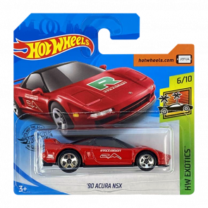 Машинка Базова Hot Wheels '90 Acura NSX Exotics 1:64 GHC32 Red