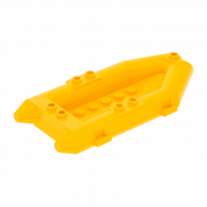 Для Судна Lego Основа Rubber Raft Small 30086 75977 4106548 4501128 4501130 6099480 Yellow Б/У