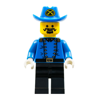 Фигурка Lego Western Cavalry General Adventure ww001 Б/У - Retromagaz