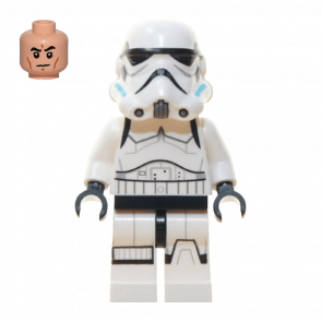 Фигурка Lego Империя Stormtrooper Printed Legs Dark Azure Helmet Vents Frown Star Wars sw0617 1 Б/У