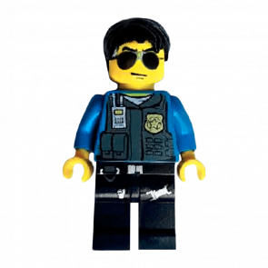 Фигурка Lego Police 973pb1350 Undercover Elite Officer 5 City cty0376 Б/У