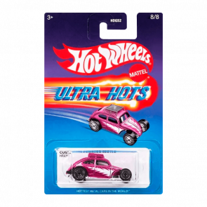 Тематична Машинка Hot Wheels Custom Volkswagen Beetle Ultra Hots 1:64 HDG52/HRX15 Pink - Retromagaz