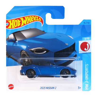 Машинка Базовая Hot Wheels Nissan Z J-Imports 1:64 HKJ11 Blue - Retromagaz