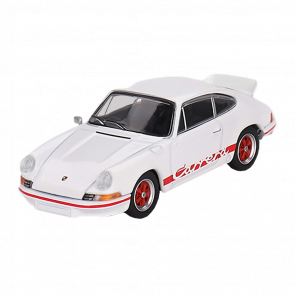 Машинка Premium MINI GT Porsche 911 Carrera RS 2.7 1:64 White - Retromagaz