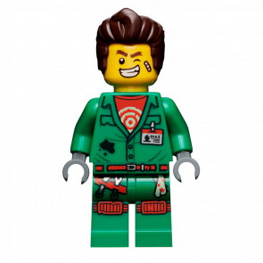 Фигурка Lego Hidden Side Douglas Elton El Fuego Adventure hs005 1 Б/У