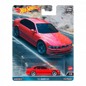 Машинка Premium Hot Wheels '01 BMW M5 Canyon Warriors 1:64 FPY86/HKC52 Red - Retromagaz