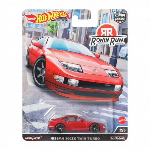 Машинка Premium Hot Wheels Nissan 300ZX Twin Turbo Ronin Run 1:64 HCK12 Red - Retromagaz