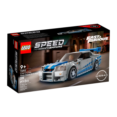 Конструктор Lego "Подвійний Форсаж" Nissan Skyline GT-R (R34) Speed Champions 76917 Новий - Retromagaz