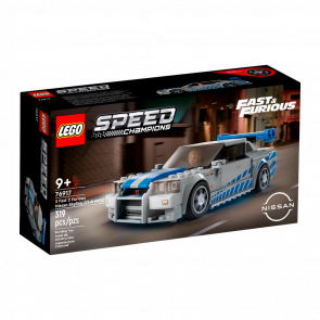 Конструктор Lego "Двойной Форсаж" Nissan Skyline GT-R (R34) Speed Champions 76917 Новый - Retromagaz