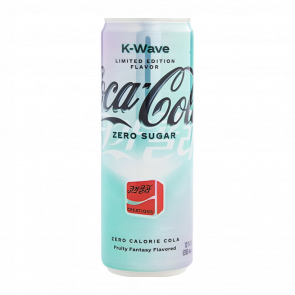 Напій Coca-Cola K-Wave Zero Sugar Limited Edition 330ml - Retromagaz