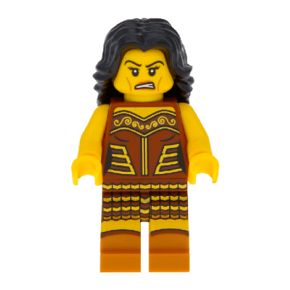 Фігурка Lego Series 10 Warrior Woman Collectible Minifigures col148 Б/У - Retromagaz