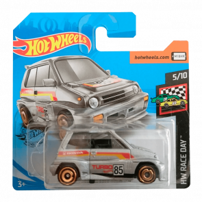 Машинка Базовая Hot Wheels '85 Honda City Turbo II Race Day 1:64 GHC51 Silver - Retromagaz