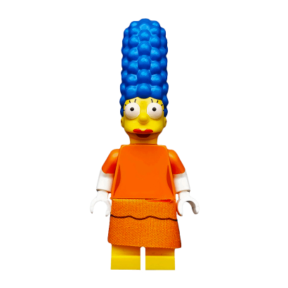 Фигурка Lego The Simpsons Marge Simpson with Orange Dress Cartoons sim029 Б/У - Retromagaz